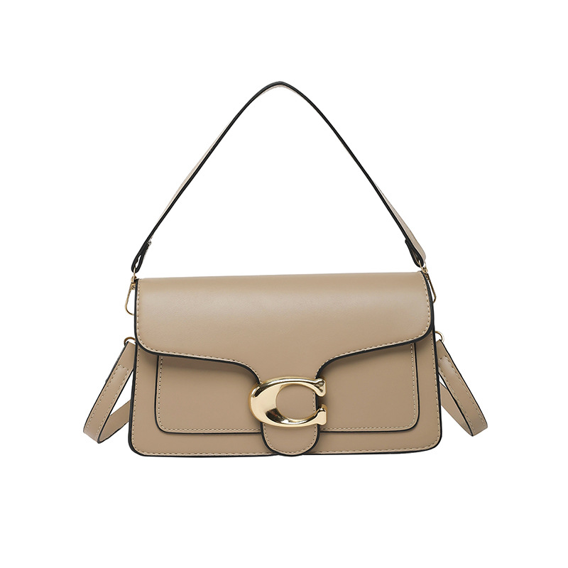 2026 nuevo estilo de bolso de alto nivel transfronterizo, estilo exterior retro, versátil, simple, simple, de hombro, bolso de alto nivel.
