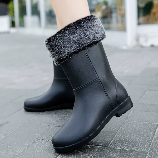 Black, fleece