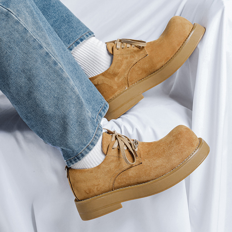 Autumn fashionable shoes for men and women platform