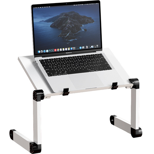 Pai Fan Manufacturer's Adjustable, Extendable, Folding Small Table, Study Desk, Lazy Person Laptop Table with Cooling Gift