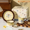 [Star Prince] 6-piece food set for one person (ring-foot cup)