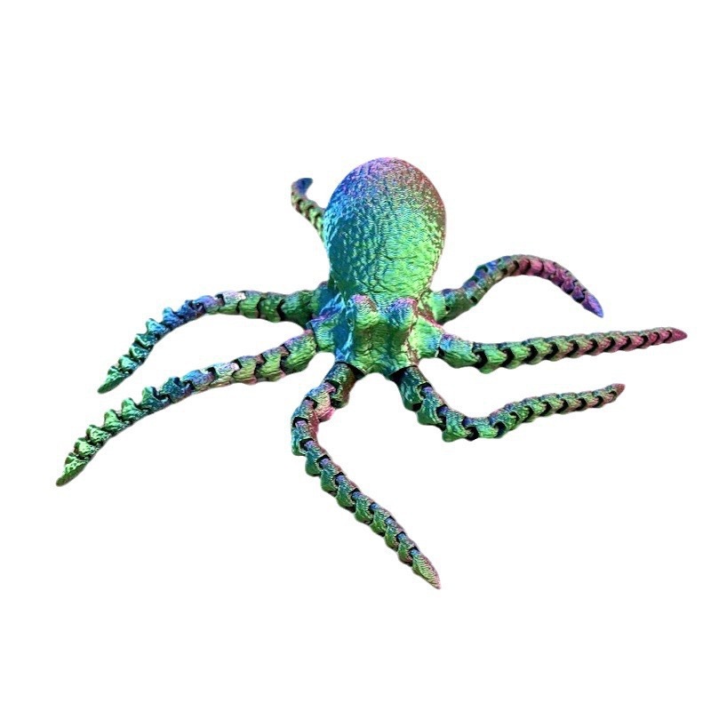 화려한 파란색, 녹색 및 보라색 생체 공학 눈 27cm