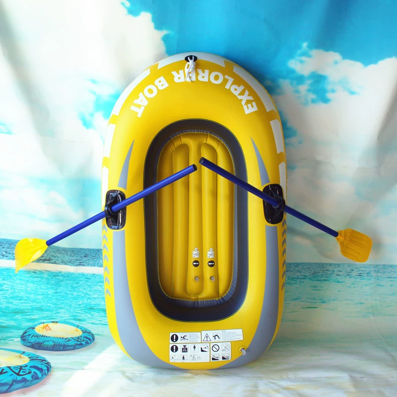 Inflatable water swimming pool, boat, folding eraser charging for fishing