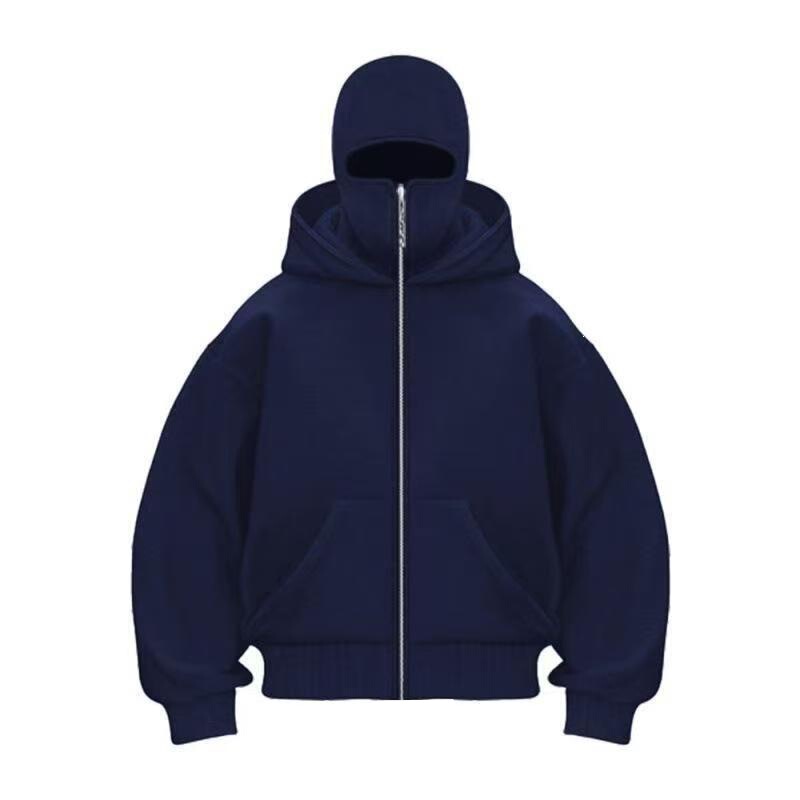 250g Sweatshirt/100% Polyester/Men's Fashionable Thickened Double-Layer Hooded Sweatshirt Barack Double-Hooded Double-Collar Sweatshirt 250g Sweatshirt/100% Polyester/Men's Fashionable Thickened Double-Layer Hooded Sweatshirt Barack Double-Hooded Double-Collar Sweatshirt