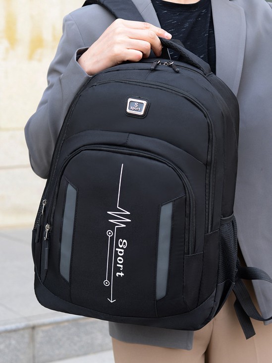 Mochila transfronteriza para hombres, mochila de computadora de negocios de gran capacidad, mochila de viajes para mujeres, mochila de estudiantes de secundaria