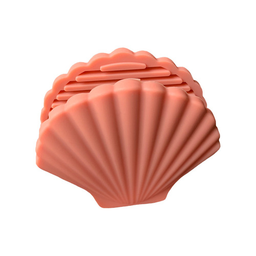 Household kitchen pot lids, high temperature resistant pot handles, anti-scalding silicone casserole dish clips, creative shell heat insulation clips