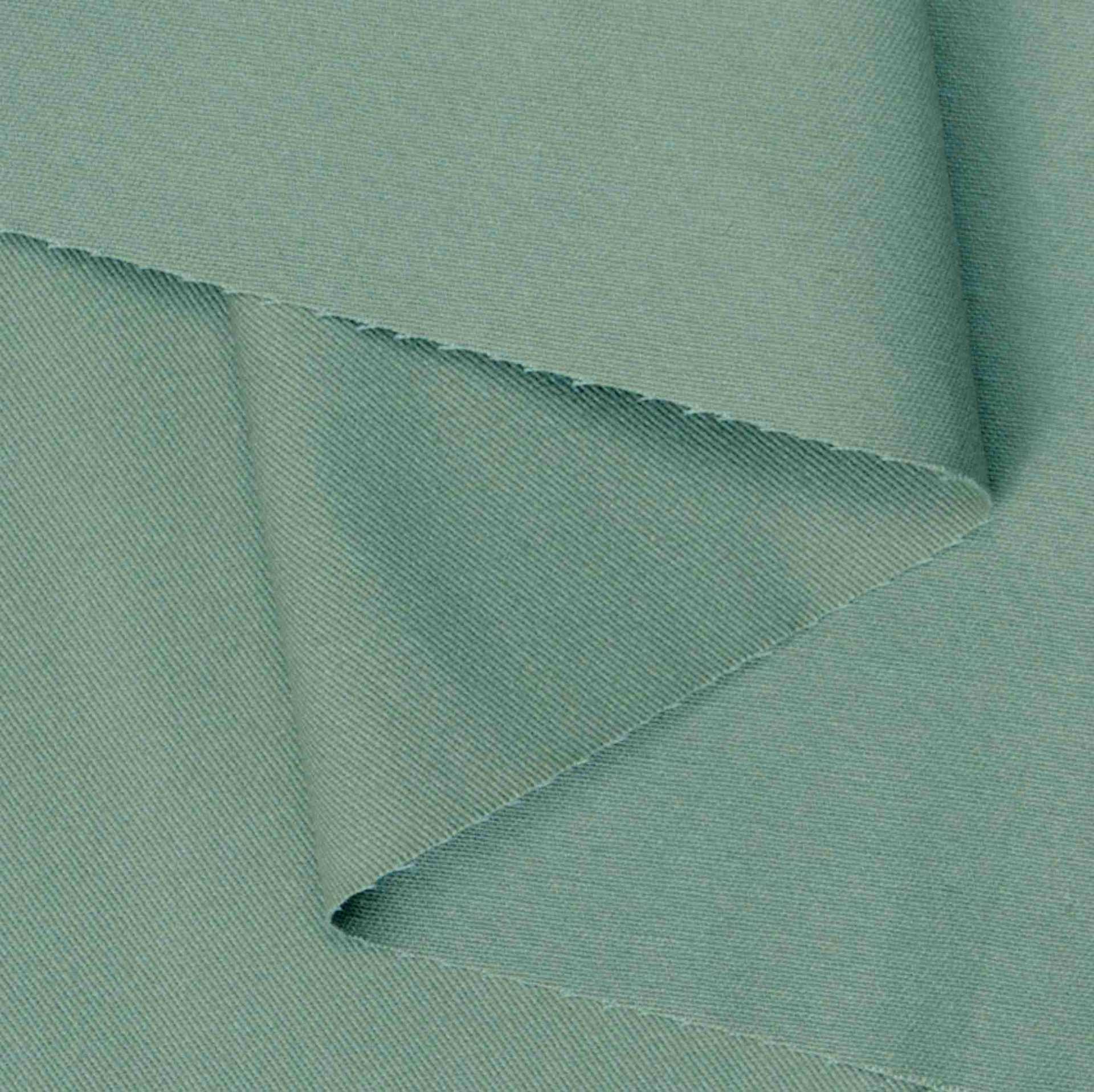 Fabricante orgánico al por mayor 100% algodón tela de twill color sólido ropa teñida image 5