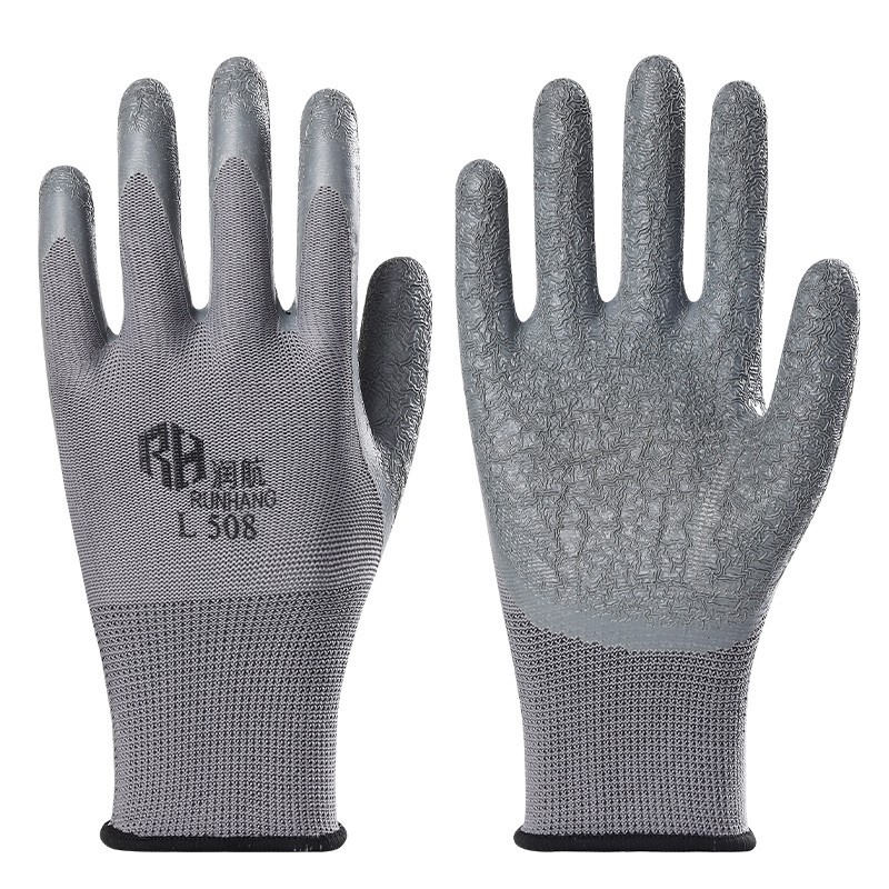 Runhang 회색 원사 회색 평면 교수형 주름