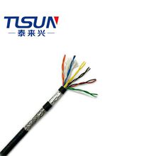 厂家直销 CE标准  CY(ST) 6P*0.3mm² 双绞屏蔽电缆  电压300V