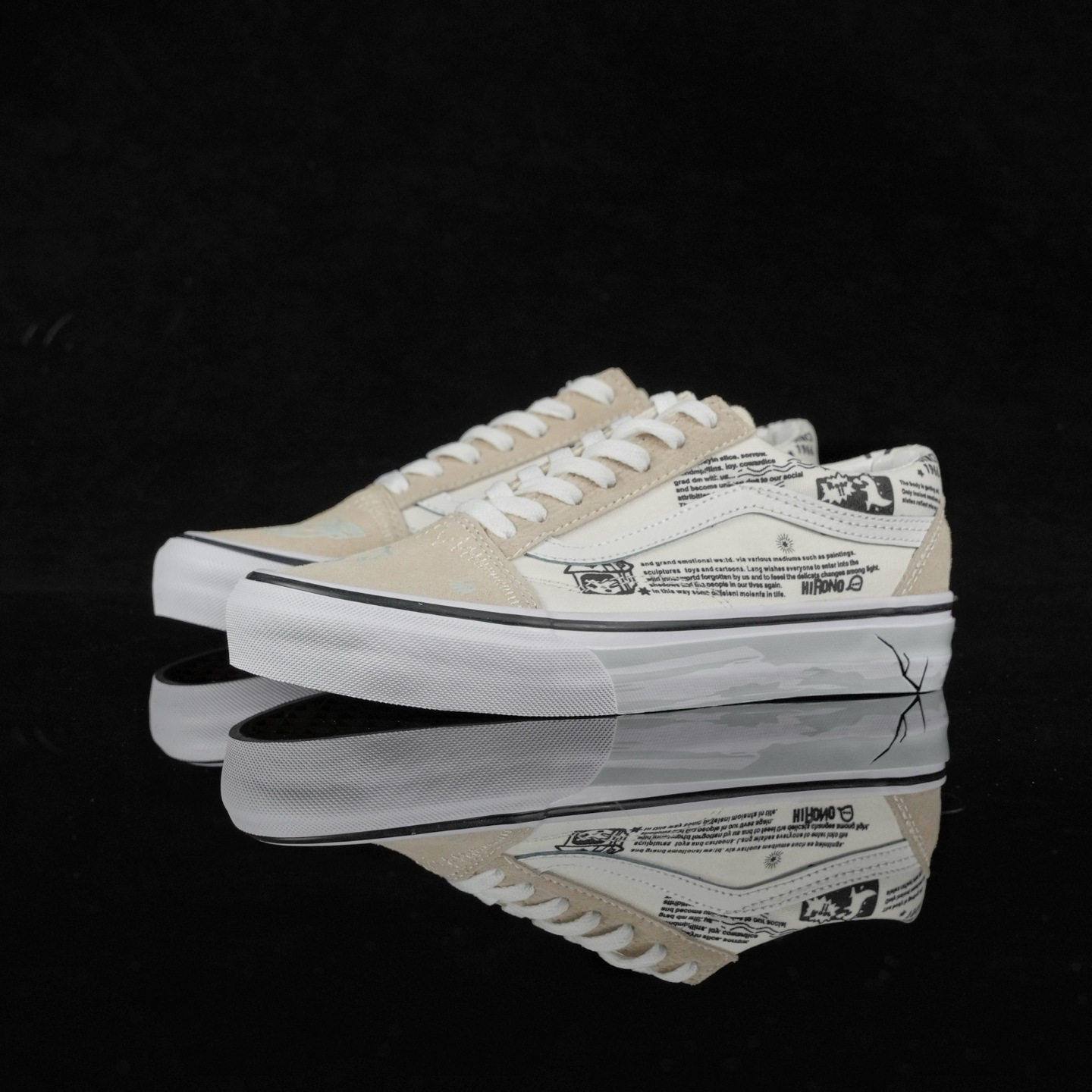 Wans Anaheim FOG zapatos de lona de verano nuevos zapatos de tela plana de hombre respirado vulcanizado zapatos casuales