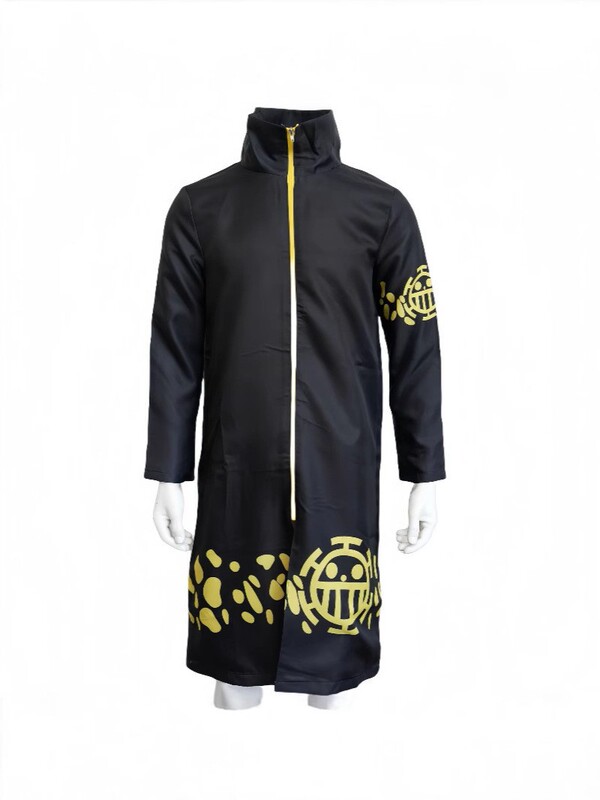Halloween Costume One Piece Clothing Trafalgar Law Two Years Later Cape Cloak Cosplay in Stock Halloween Costume One Piece Clothing Trafalgar Law Two Years Later Cape Cloak Cosplay in Stock