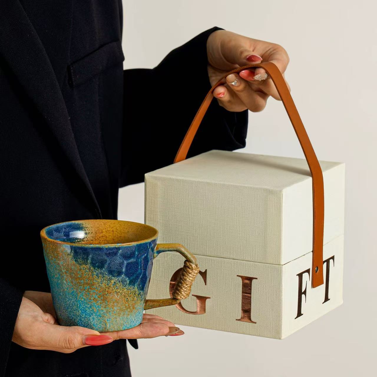 Vintage horno de alto valor, taza de regalo, taza de regalo, taza de regalo de alta calidad, taza de regalo de reunión image 9