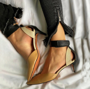 F105372���uͨ���Q���и�����ƴɫ40-43��a�п�ŮЬDropshop