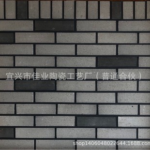 Spot Chinese elegant garden wind green gray clay sintered pk brick 2406012mm split brick