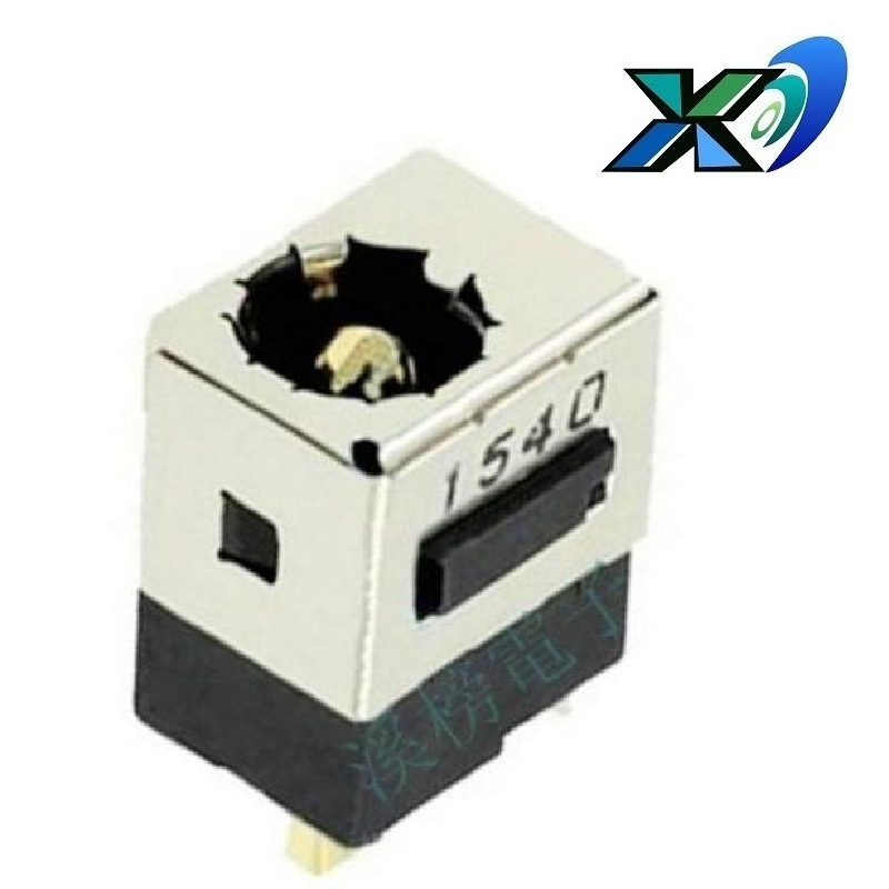 直销大电流DC母座立式   小型DC插座5525   镀金DC插口立式大电流