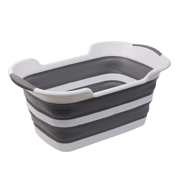 Небольшая оптовая продажа для хранения всякой всячины Складная Ванна для мытья домашних животных складной умывальник корзина для хранения грязной одежды таз
