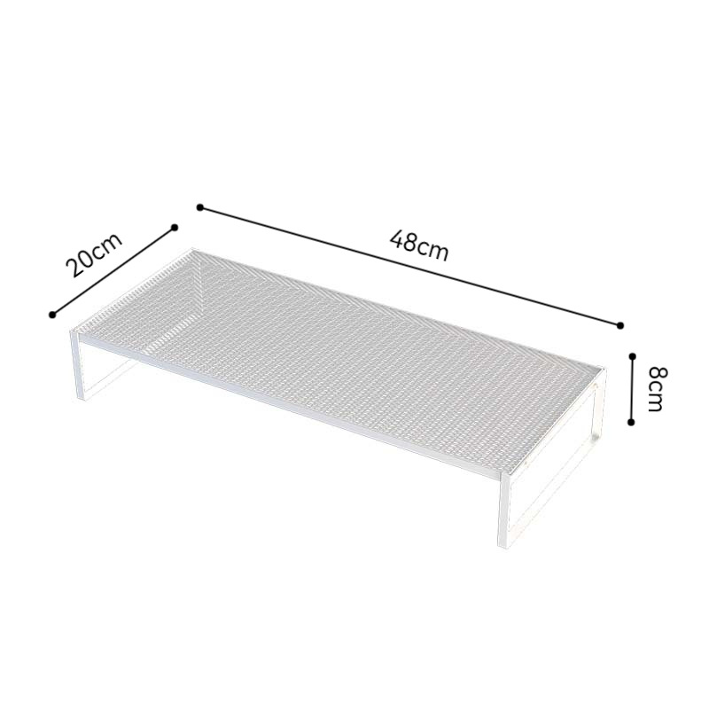 Modelo de malla blanca desmontable de una sola capa (48*20*8)