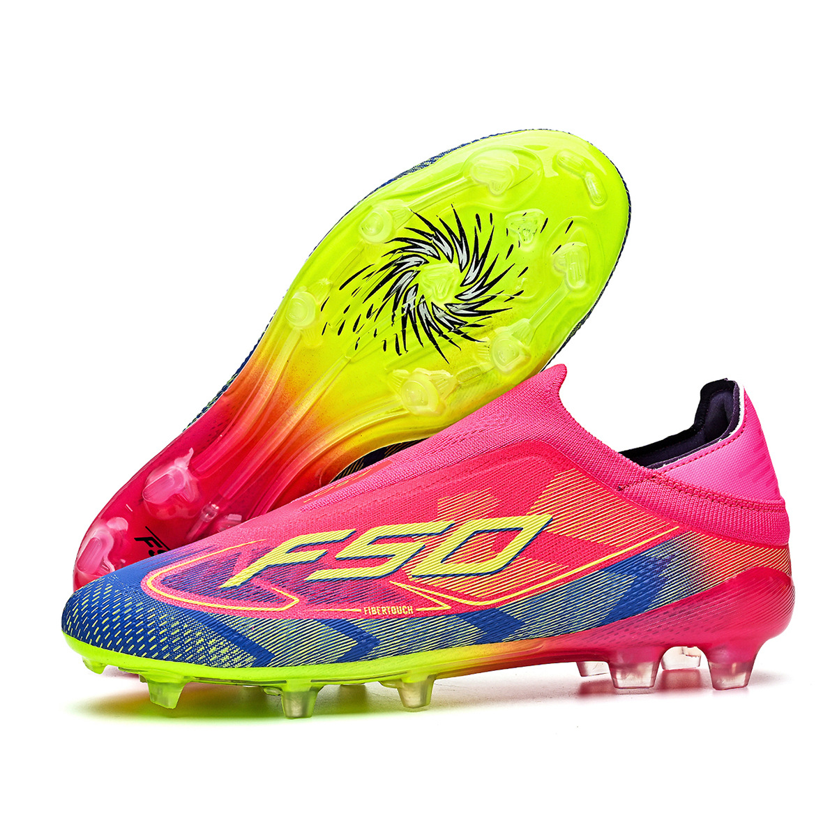Zapatos de fútbol transfronterizos sin costuras, botas de fútbol, zapatos de fútbol transfronterizos de entrenamiento de competición profesional masculina