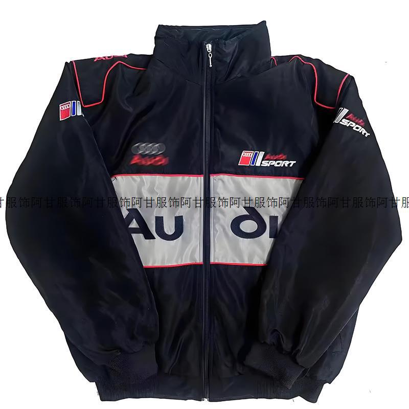 F1 Racing Suit Jacket Embroidered Casual Jacket Windbreaker American Motorcycle Motorcycle Cycling Suit Men and Women Retro Spring