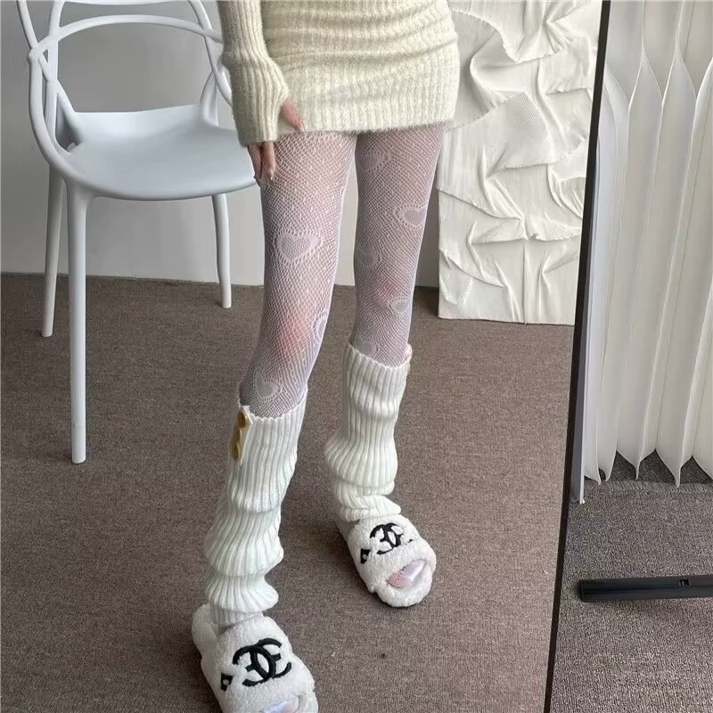 Japanese fishing net, sexy tights, print, European style, internet celebrity
