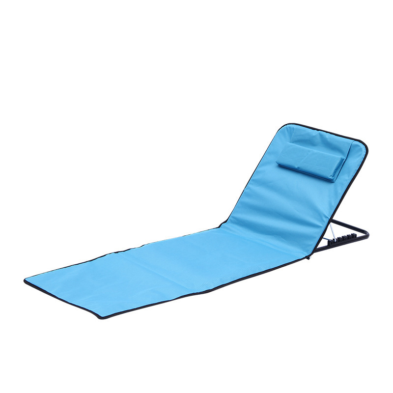 outdoor beach mat portable folding gear adjustment backrest sun lounger adjustment beach mat customization
