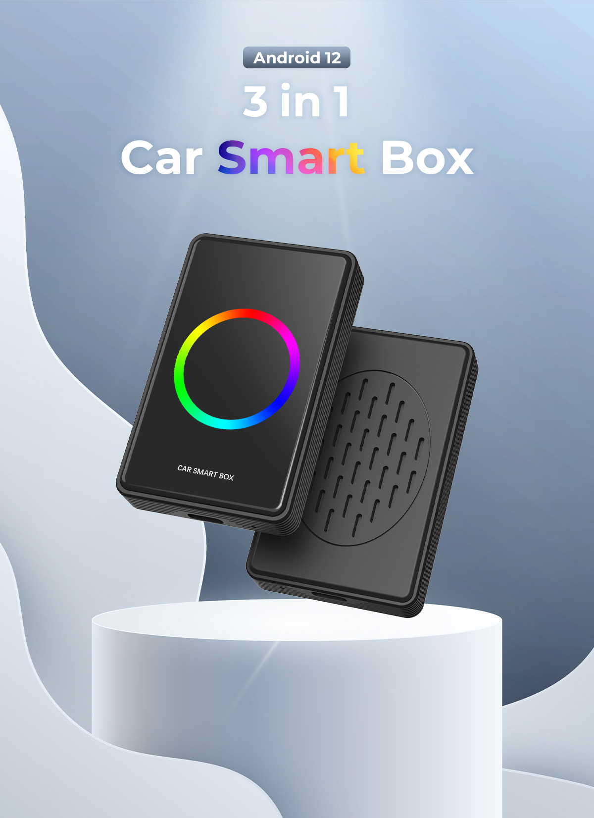 Carplay Box with HDMI Output Rk Chip Wired to Wireless Android Car Smart Interconnection Module