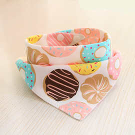 婴儿三角巾纯棉儿童口水巾防脏围嘴围兜 外贸定无现货量大议价