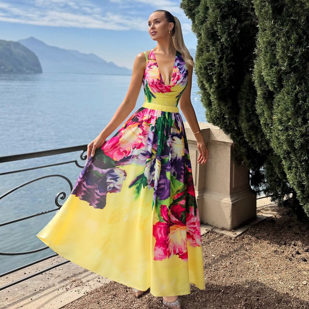 Damen Badeanzug Mit Floralem Muster Für Den Sommer Regular Fit_voghion.com