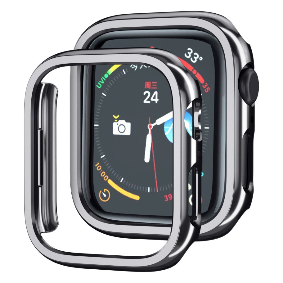 Применимо для Apple Watch 10 9 8 корпуса apple watch с покрытием полый чехол iWatch защитная рамка