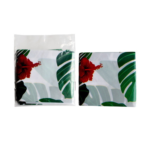 Kai Feng Party Thanksgiving Banquet Tablecloth Summer Beach Tropical Palm Leaf Child Birthday Party Supplies