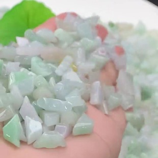 Manufacturer Wholesale Burmese Natural Jade a Goods Thick Ingot Jade Beads Jade Beads Jewelry Jewelry