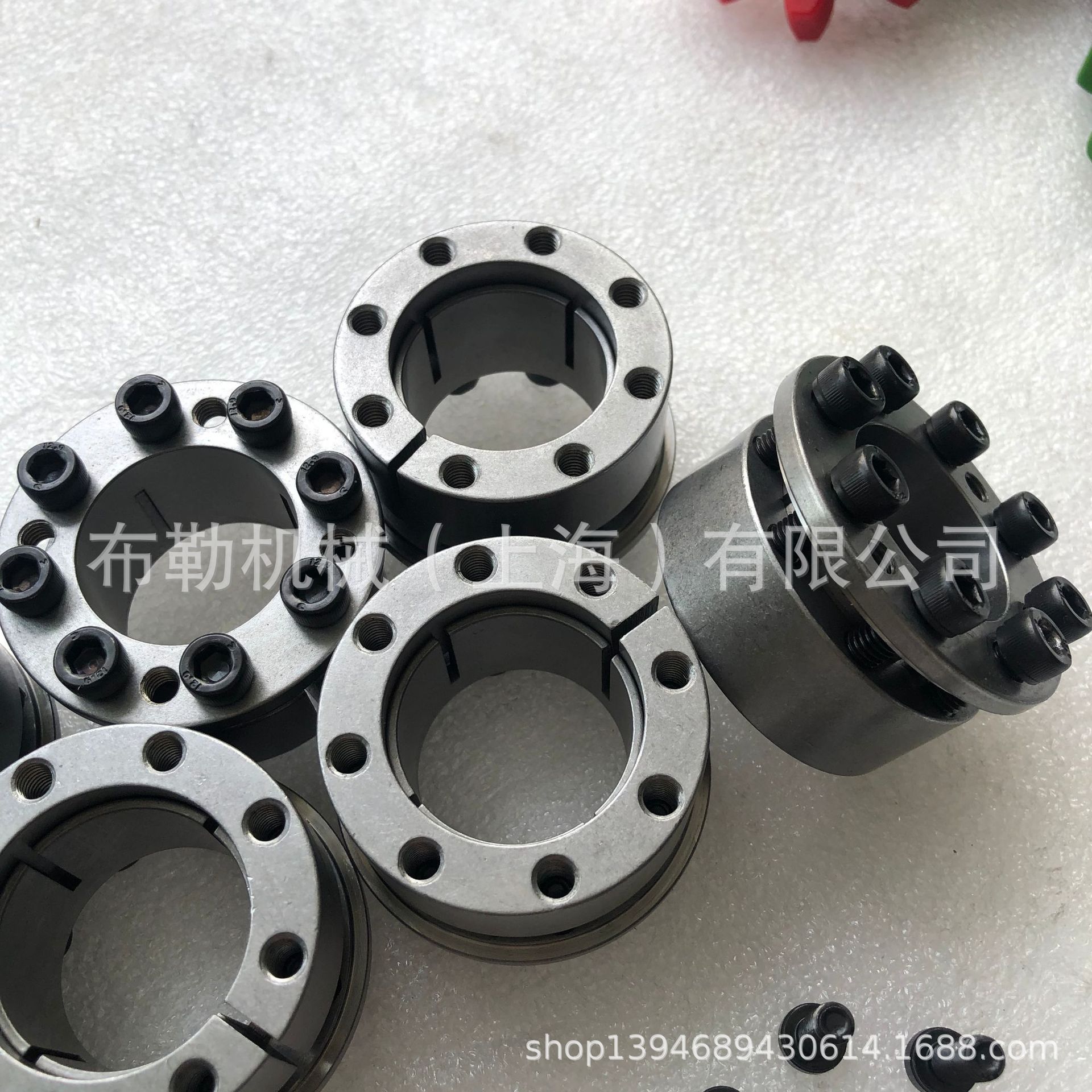 怡合达T5型梯形齿同步轮动力锁EUX16/17简易型胀紧套S45C免键轴衬