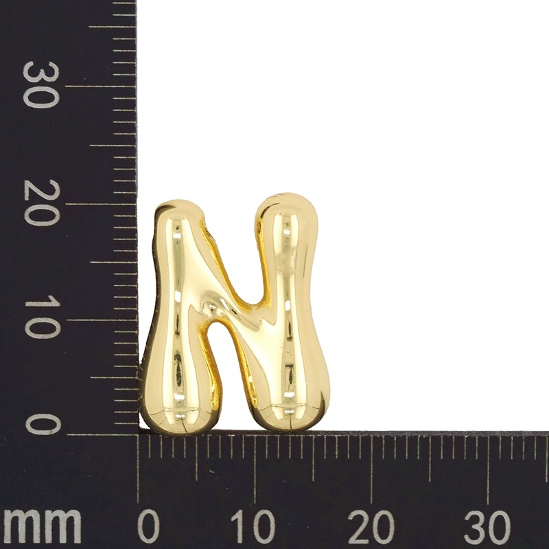 Copper Plating Letter Pendant Necklace display picture 6