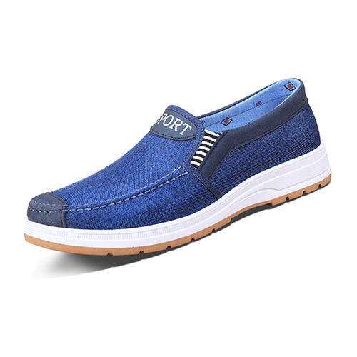 Foreign trade men's shoes manufacturer wholesale men's slip-on cloth shoes Beijing cloth shoes cross-border men's shoes casual shoes work shoes