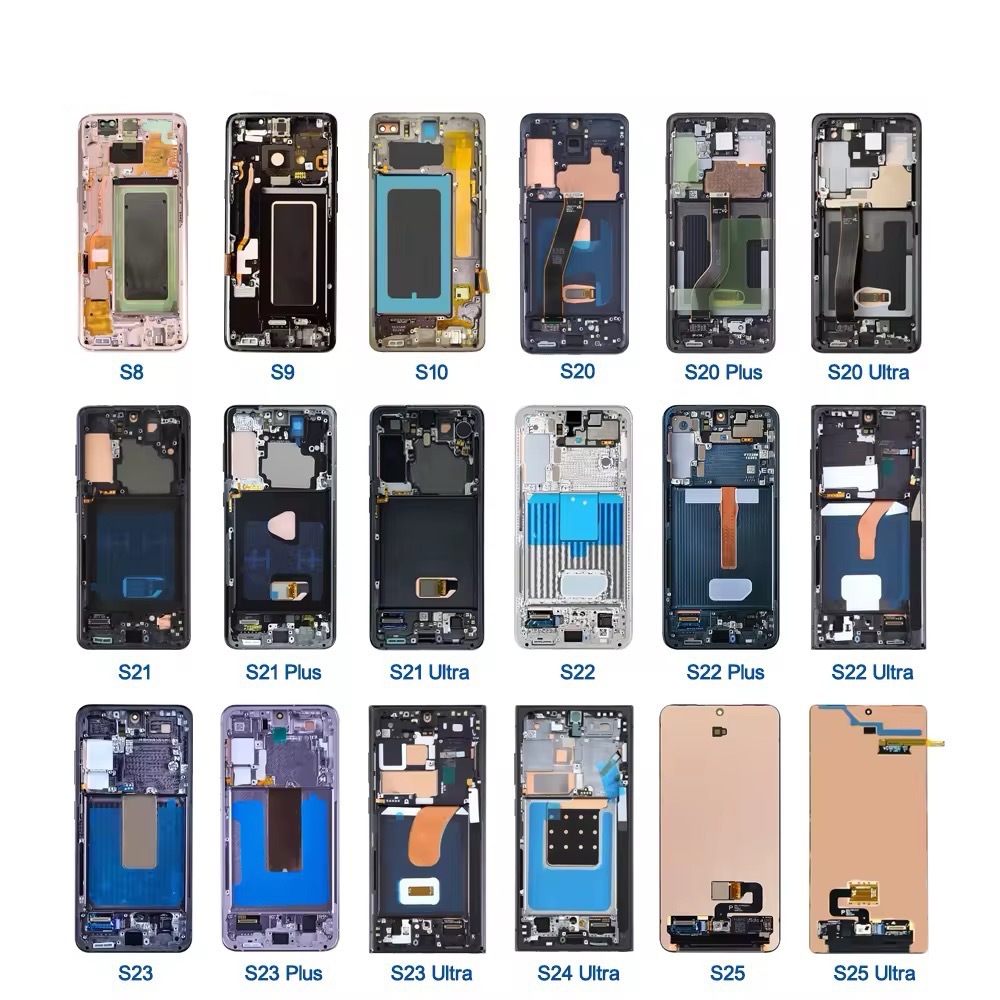 Para Samsung INCELL A20 A30 A40 A50 A70 A51 A52 Conjunto de pantalla de visualización del teléfono móvil