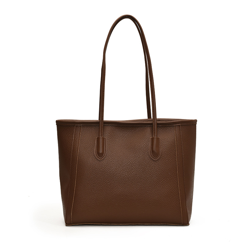 Bolso atmosférico de textura de viajero 2025 nuevo estilo de contraste de color de moda versión coreana de un solo hombro bolso de axila temperamento bolso de moda