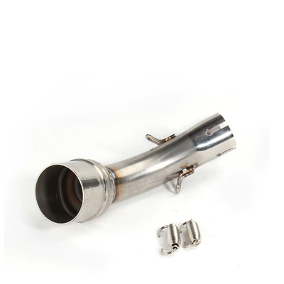 Suitable for Motorcycle Scooter Modification Yamaha R25/R3 Stainless Steel Middle Section Middle Section Exhaust Pipe Modification (Motorcycle exhaust pipe) - r3-original-adapter