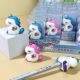 Original Cartoon Unicorn Pencil Sharpener for Primary School Students Small Cute Mini Children's Portable Pencil Sharpener Wholesale