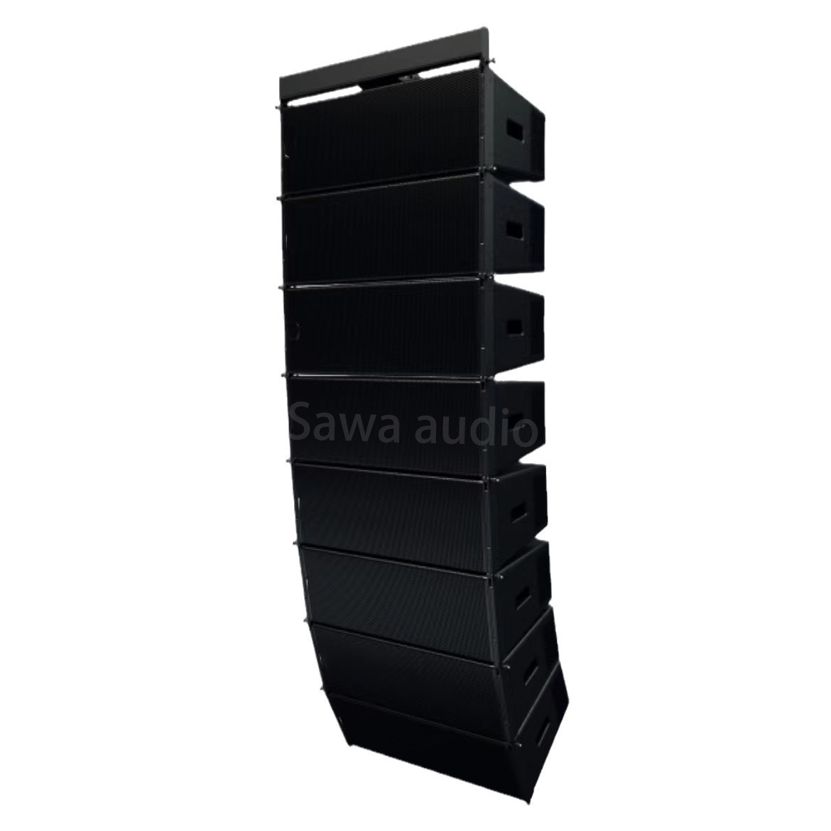 Dual 10 pulgadas 3D audio de matriz lineal al aire libre concierto profesional de alta potencia conferencia de sonido bar altavoces de escenario