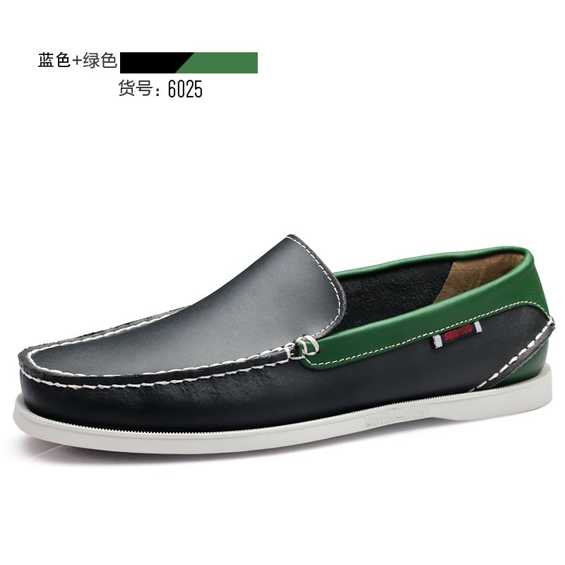 Zapatos transfronterizos para hombres, comercio exterior, zapatos de vela de gran tamaño, versión coreana para hombres, conducción de moda, zapatos de guisantes, zapatos casuales, zapatos de cuero, AliExpress para hombres