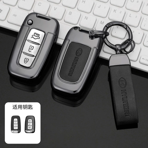 Hyundai 011-gun transparent black+round head buckle