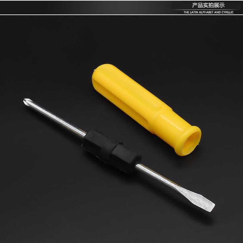 Herramientas de Ferretería, Destornillador para Motocicleta de Doble Uso, Destornillador de Cabeza Plana y Phillips, Llave de Reparación de Vehículos Eléctricos, Venta al por Mayor en Existencia