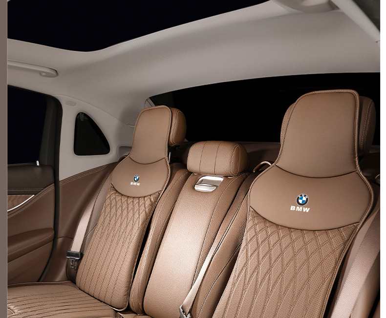 Suitable for Bmw Headrest and Lumbar Support New 3 Series 5 Series 7 Series 1 Series X1X2X3X4X5X6 Car Neck Pillow Cushion Supplies