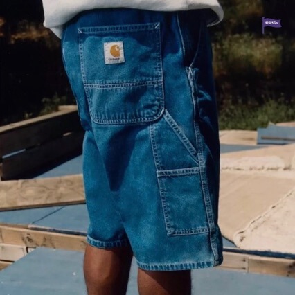 European and American Cross-Border Street Fashion Brand Carha Carhartt Washed Workwear Denim Shorts Men's Casual Street Style Five-Point Pants European and American Cross-Border Street Fashion Brand Carha Carhartt Washed Workwear Denim Shorts Men's Casual Street Style Five-Point Pants