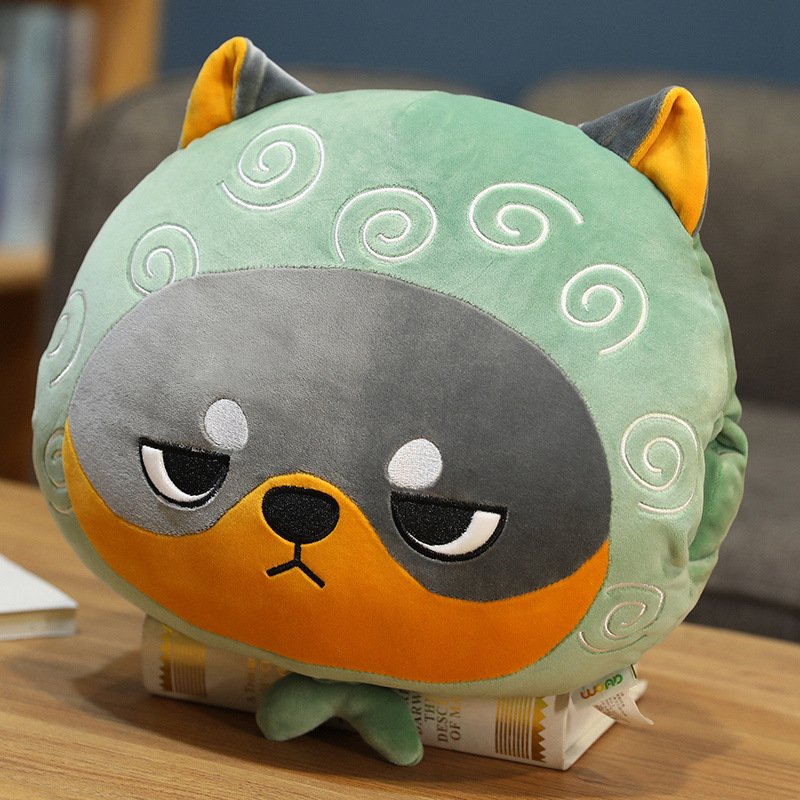 Dibujos animados invierno cálido mano almohada mano de felpa mano almohada cojín siesta almohada cerdo estudiante regalo de la Oficina