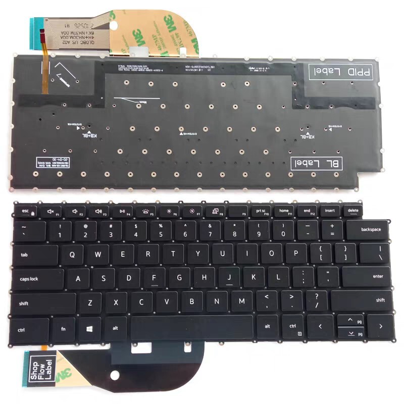 Suitable for Dellxps 15 9500 9510 9520 Xps 17 9700 9710 9720 Keyboard