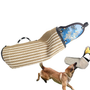 Dog Training Adult Bite Target Camouflage Thickened German Shepherd Dog Bite Sleeve Bite Liner Dog Training Sleeve Outdoor Training Protective Gear