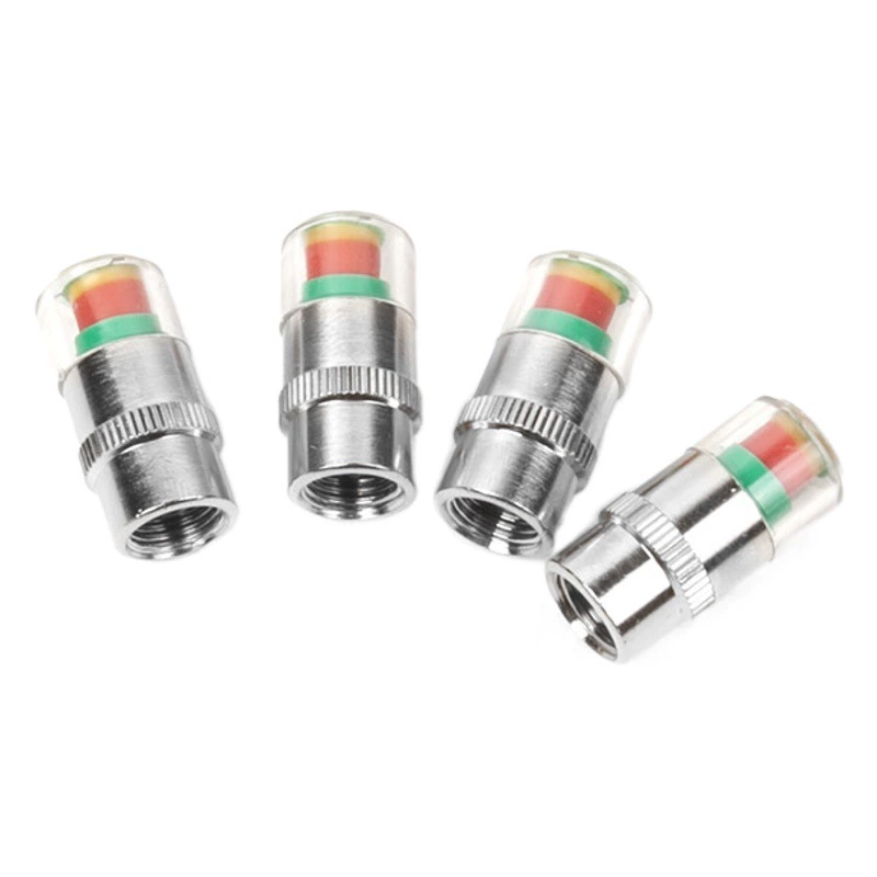 Колпачок клапана автомобильной шины контроль давления в шинах и предупреждение манометр 2,4 бар УНИВЕРСАЛЬНЫЙ предохранительный колпачок с сердечником из чистой меди