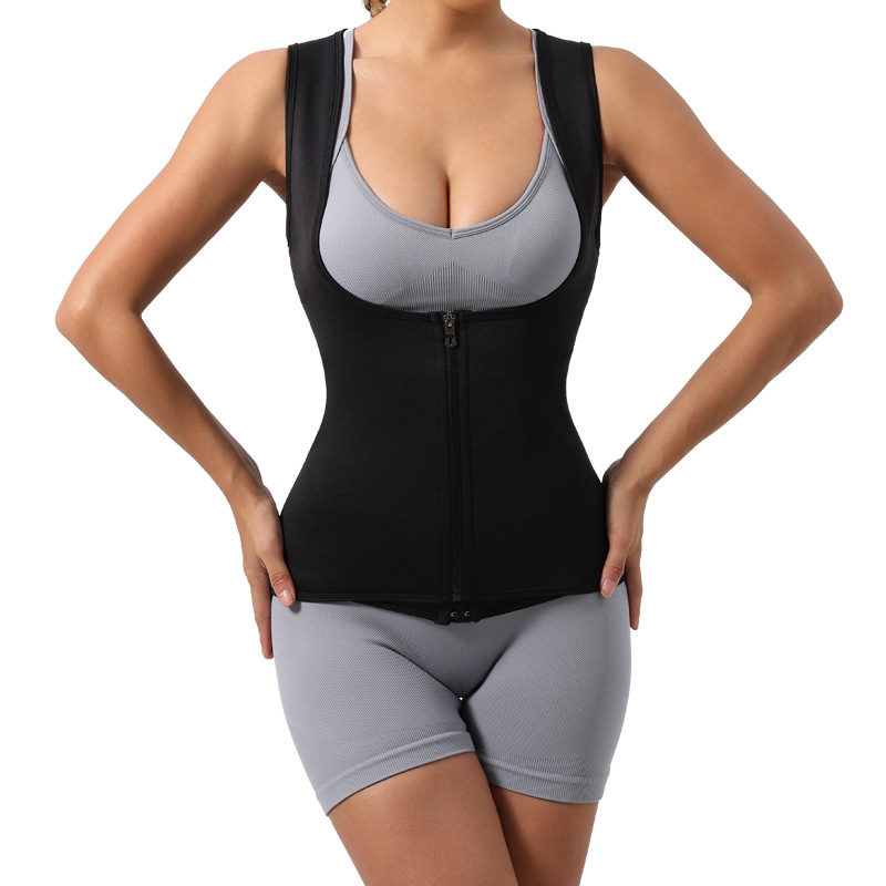 Corsé Femenino – Moldea Abdomen y Realza Pecho, Fitness y Lumbar