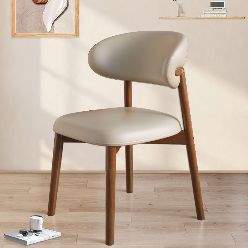 Solid wood dining chair
